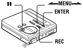 SONY MZ-R70 - Recording in monaural for double the normal recording time - 1