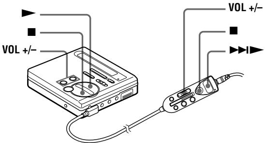 SONY MZ-R70 - Play an MD. - 1
