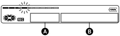 SONY MZ-R70 - Display window on the recorder - 1