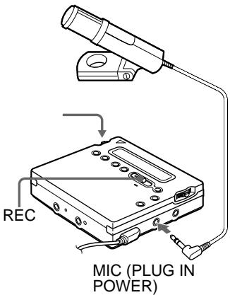 REC MIC (PLUG IN POWER)