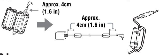 Approx. 4cm (1.6 in) Approx. 4cm (1.6 in)