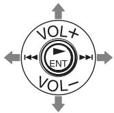 VOL+ ENT VOL-