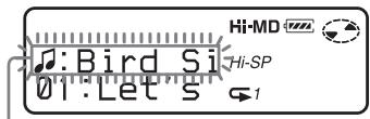 Hi-MD Bird Si Hi-SP 01:Let s 1