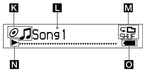 SONY NW-E003F - Display - 1