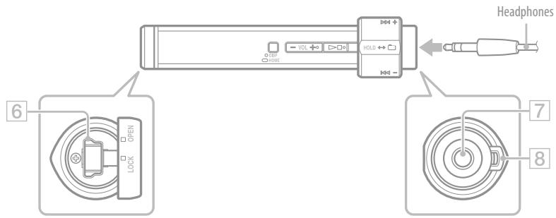 SONY NW-S203F - (remaining battery indication) appear in the display. - 1