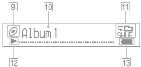 SONY NW-S203F - Display - 1