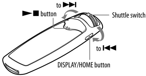 SONY NW-S605 - Adjusting the Effect of the Noise Canceling Function (Noise Cancel Control) (NW-S703F/S705F/S706F only) - 1