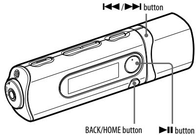 SONY NWD-B103F - Playing Music - 1
