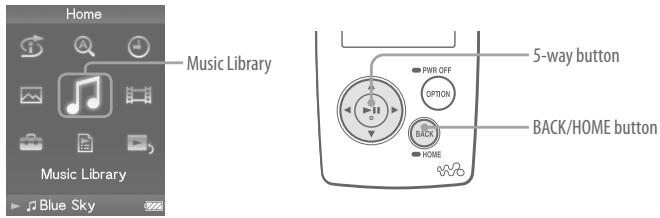 SONY NWZ-A815 - Supported file format - 1