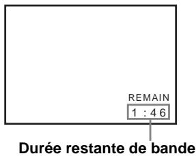 SONY SLV-D910B - Pour vérifier la durée restante de la cassette - 2
