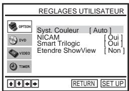 SONY SLV-D910B - Informations générales de réglage - 6