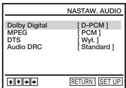 SONY SLV-D920N - Nastawienie Audio DVD-V DVD-RW - 6