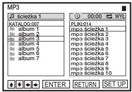 SONY SLV-D920N - Odtwarzanie scieżki audio MP3 DATA-CD - 7