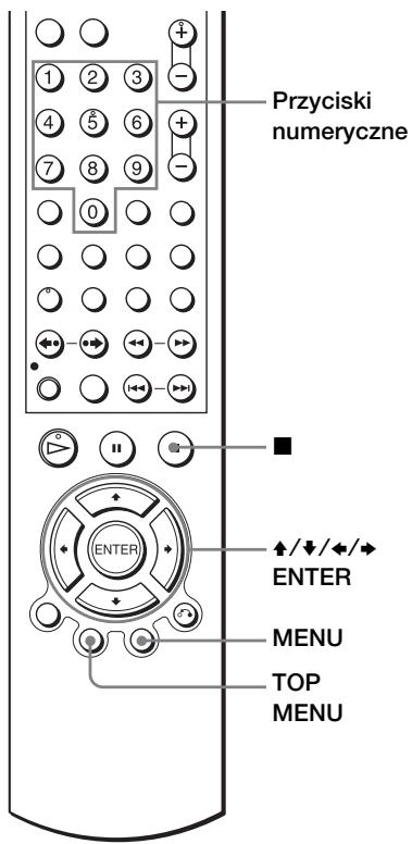 SONY SLV-D920N - Uzywanie menu DVD DVD-V - 1