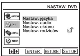 SONY SLV-D920N - Nastawianie jejzyka wyświetzenia lub scieżki dzwiekowej DVD-V - 2