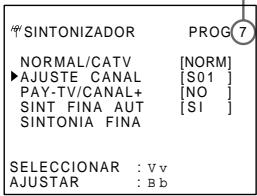 SONY SLV-E230CP - Ajuste manual — Programación de canales - 8