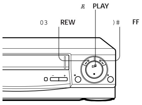 SONY SLV-E230CP - Reproduccion/busqueda a distinas velocidades - 1