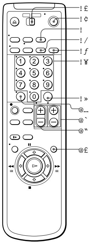 SONY SLV-E230CP - Mando a distancia - 2