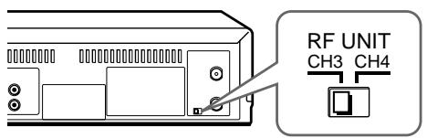 SONY SLV-L49 - Conexión 2: Ajuste de la videograbadora - 1