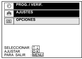 SONY SLV-L49 - Ajuste de la videograbadora - 1