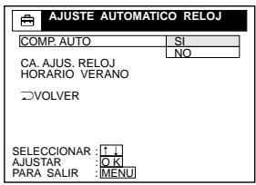 SONY SLV-L59 - Si el reloj no se activa - 2