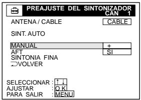 SONY SLV-L59 - Programación automática de todos los canales recibidos - 5