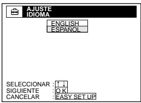 SONY SLV-L59 - Conexión 3: Ajuste de la videograbadora - 2
