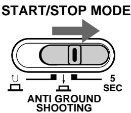 START/STOP MODE 5 SEC ANTI GROUND SHOOTING