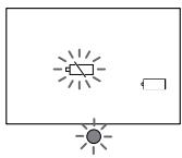 SONY CCD-TRV33 - Warning indicators - 1