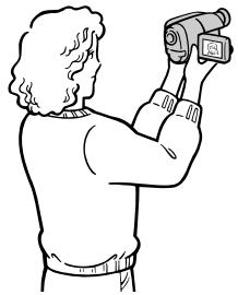SONY CCD-TRV33 - Letting the subject monitor the shot - 1