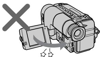 SONY CCD-TRV33 - Notes on the LCD panel - 2