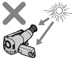 SONY CCD-TRV33 - Cautions on the viewfinder and the LCD - 3