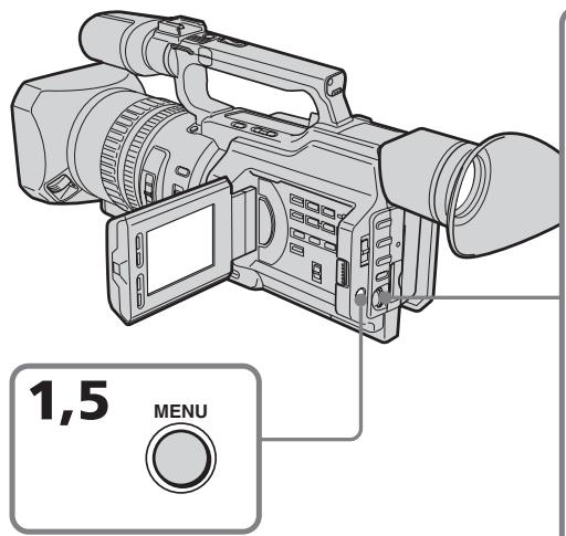 SONY DCR-VX2100E - OTKJIIOUeHHe ΦyHKcUN yCTOuHBoCbEMKn (SteadyShot) - 1