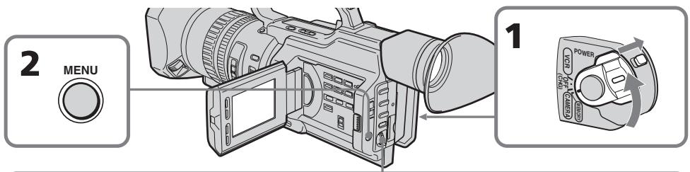 SONY DCR-VX2100E - 3aHnscb HeNoDvNkHbIX n3o6paXeHn Ha "Memory Stick" - 3aHncb fOToIrpapn B namrTb - 1