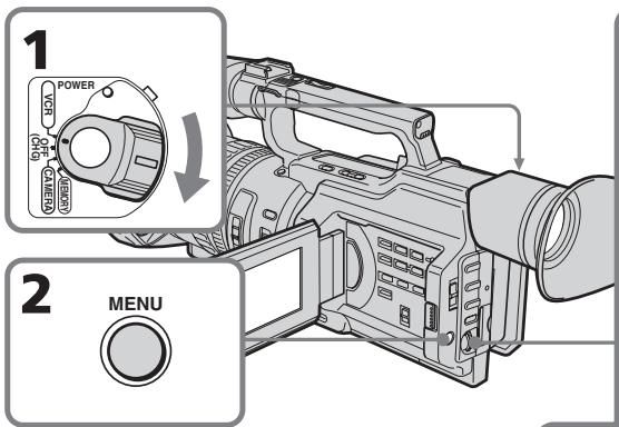 SONY DCR-VX2100E - CTupaHne daHHbIX nAMrN Kaccetbl - 1