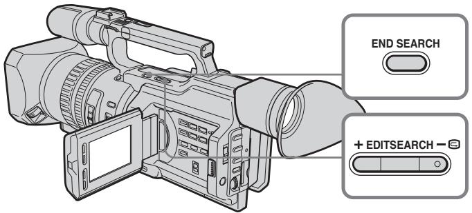 SONY DCR-VX2100E - Пювера запси - END SEARCH / EDITSEARCH/ Пюсмотр запси - 1