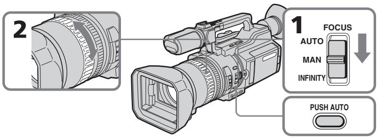 SONY DCR-VX2100E - Pуная Фокусировka - 4