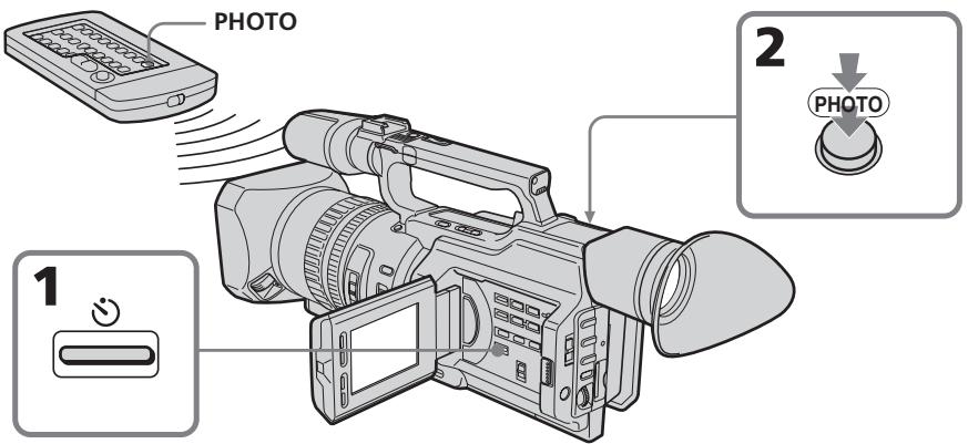 SONY DCR-VX2100E - Фотocьемка Н Ленту по Таймepy самоануcka - 1