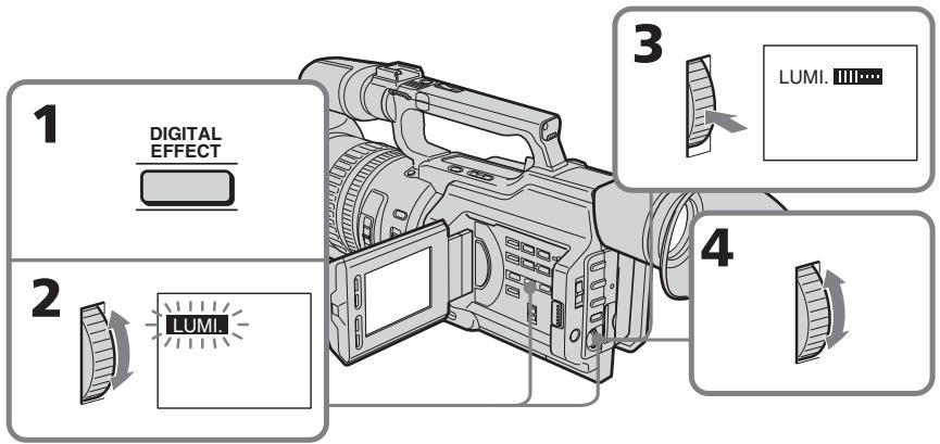 SONY DCR-VX2100E - IcnoJb3OBAHHe cneuaJIbHbIX 3ΦΦeKTOB -LcnpoBOI 3ΦΦeKT - 1