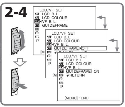 SONY DCR-VX2100E - Исpenьзованке КонтPORьною рамки - 2