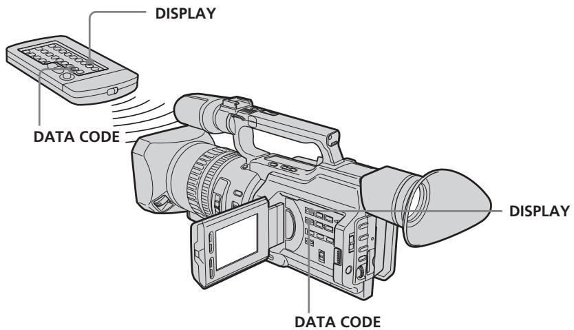 SONY DCR-VX2100E - Для Контrolа OTOбражени эКраньх Иndикаторов - 1