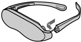 SONY PLM-A35 - If the side pieces are disconnected - 1