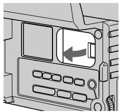 SONY CCD-TRV48E - Changing the lithium battery - 1