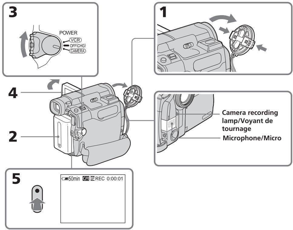 SONY DCR-HC15 - Enregistrement d'une image - 1