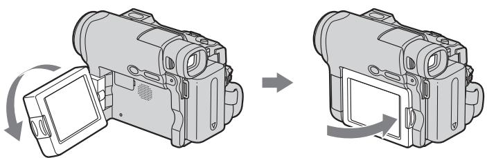 SONY DCR-HC15 - Contrôle de l'image sur l'écran LCD - 1