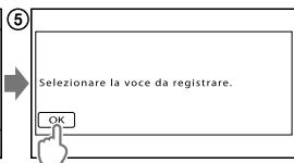 SONY DCR-SX65E - Uso di MENU PERSONALE - 5