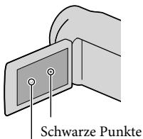 SONY DCR-SX65E - Menüoptionen, LCD-Bildschirmträger und Objektiv - 1
