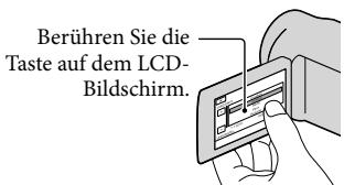SONY DCR-SX65E - Wahlen Sie die gewünschte geografische Region mit aus und berühren Sie dann [WEITER]. - 1