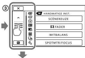 SONY DCR-SX65E - Menu's bedridden - 3