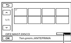 SONY DCR-SX65E - Collegare l'alimentatore CA e il cavo di alimentazione alla presa DC IN della videocamera e alla presa a muro (p. 13). - 2